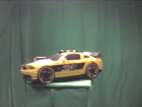 Yellow Toy Sports Car